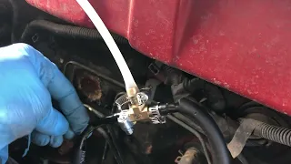 1998-2008 Toyota fuel pressure test