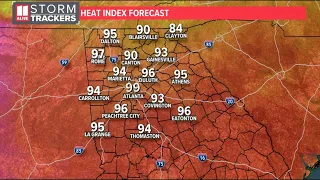 Hot temperatures, air quality alert expected for Atlanta