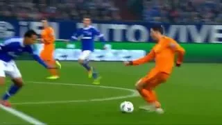 Cristiano Ronaldo skills vs Schalke 13-14