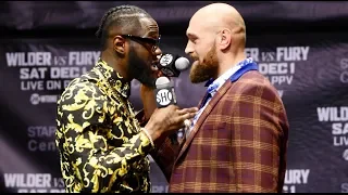 WILDER vs FURY NEARLY BRAWL - FULL LOS ANGELES PRESS CONFERENCE