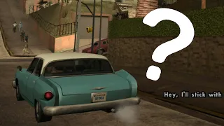 Where does Big Smoke's car go on the "OG Loc" mission? (GTA SA)