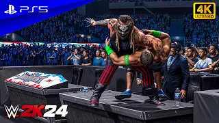 WWE 2K24 - The Field vs. John Cena | Extreme Rules Match | PS5™ [4K60]