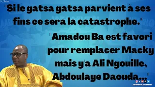 Badara Gadiaga : "Si le gatsa gatsa parvient à ses fins ce sera la catastrophe"