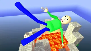 Baldi's Basics Ragdolls Jumps & Falls (GMOD) Episode 144