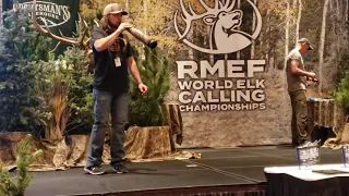 Corey Jacobsen gets beat out first round 2021 RMEF World Elk Calling Championships