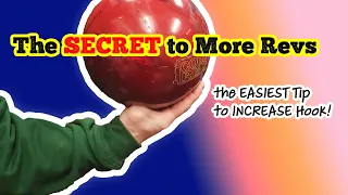A Simple Bowling Hack to Add More Revs to Your Ball! An EASY Way to Increase Hook!