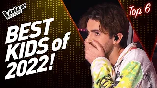 BEST Blind Auditions of The Voice Kids 2022! | TOP 6