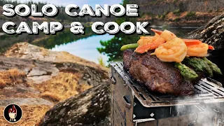 Camp And Cook On A Island | Steak On The Firebox Stove