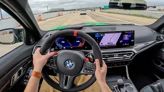 2024 BMW M3 CS — Commuting in Carbon Buckets