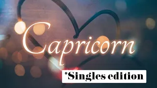 Capricorn singles Valentine’s love tarot reading