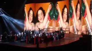 George Michael - Feeling Good (Dita Von Teese) @ Arena Zagreb 20.09.2011. (HD Quality)