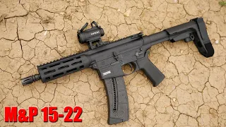 M&P 15 22 Pistol First Shots