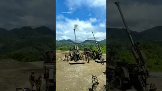 ATMOS 2000 In Action #military #howitzer #army #short #philarmy #philippines #elbit #artillery