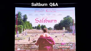 SALTBURN Q&A with Actors Rosamund Pike, Archie Madekwe, and Alison Oliver