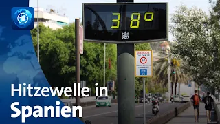 Hohe Temperaturen im April: Hitzewelle in Spanien