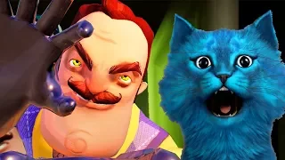 ПРИВЕТ СОСЕД ПОЛНОЕ ПРОХОЖДЕНИЕ - Акт 1 ! КУДА нас ЗАПЕРЛИ?! HELLO NEIGHBOR КОТЁНОК ЛАЙК