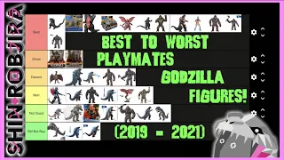Playmates: Godzilla & Kong Figures (2019 - 2021 Releases) | From Best To Worst