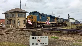 Baltimore And Ohio RR Crossroads, Exploring Deshler Ohio!  CSX