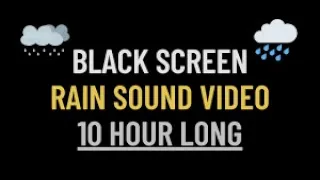 10 hours and 1 second of pure black screen!insomnia and sleeping disorders