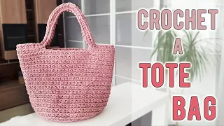How to crochet TOTE BAG || Very popular and easy to crochet BAG || Crochet tutorial for BEGINNERS