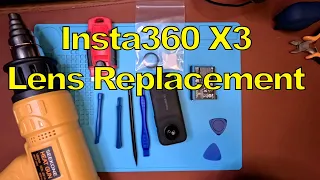 Insta360 X3 Lens Replacement