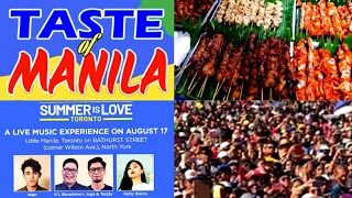 Taste of Manila In Canada 2019