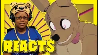 Springtrap and Deliah Part 10 by Sans Comic TV | FNAF Animation Reaction