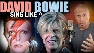 How to Sing Like David Bowie (Character Singing - Musical Acting) Every Vocalist Should Try This!