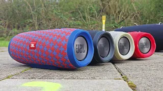 4x JBL Charge 3 Outdoor Bass Test 100% Vol. (3 TL, 1 GG) @lowbassfanopex9535