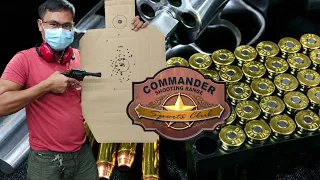 Armscor 202 Caliber .38 Revolver Pistol Target shooting at Commander shooting Range and Gun Club