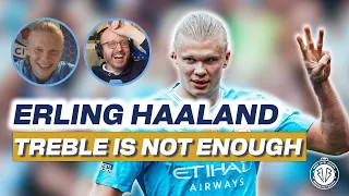 Erling Haaland admits "playing 60-70 games is not easy" | Men in Blazers Interview