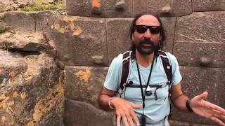 Nassim Haramein at Ollantaytambo in Peru