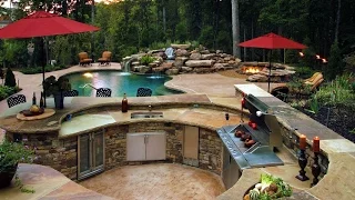 best outdoor kitchen design ideas for backyard kitchen