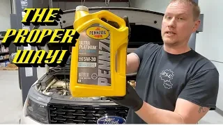 2010-2020 Ford 3.5L EcoBoost Engines: Important Tips For a Proper Oil Change!