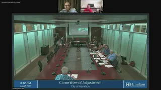 Committee of Adjustment - August 25, 2022