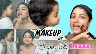 I Let a 3 Year Old Kid Do My Makeup