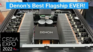 Denon Crowns a New Flagship AVR, Reveals Its Beastly A1H at CEDIA 2022!