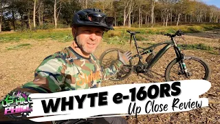 WHYTE e-160RS 2022 full spec static review - #whytee160 #emtb #review