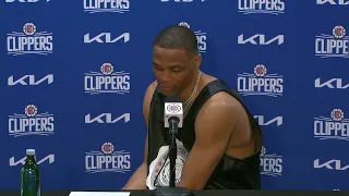 Russell Westbrook PostGame Interview | Indiana Pacers vs LA Clippers