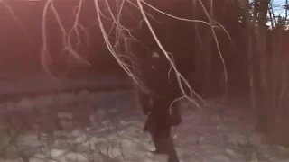 REAL SASQUATCH CAUGHT ON CAMERA!! NOT FAKE!!