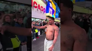 Times Square street breakdancing 917 full show
