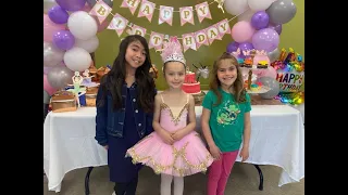 Аделе исполняется 6 лет!!! 🌺 Балерина- вечеринка в день Рождения!!!🎉