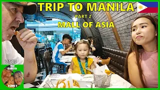 V575 - TRIP TO MANILA THE PHILIPPINES - MALL OF ASIA - GREAT FOOD - THE GARCIA FAMILY - PART 2