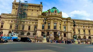 France 🇫🇷 Paris HDRwalkingtourstarttoParoisseNotre-Dame de Lorette,Palais Garnier,Placede laConcorde