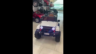 Детский электромобиль Jeep 4x4. Полный обзор. Видео детского электромобиля