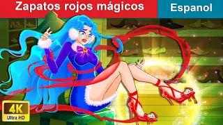 Zapatos rojos mágicos 👠 Secret of The Red Magic Shoes in Spanish 🌜 WOA - Spanish Fairy Tales