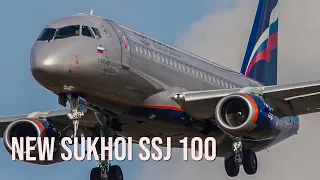 Russian Sukhoi Superjet 100 Using Only Local Components Took to the Skies for the First Time