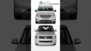 Mercedes-Benz Vito, Viano VS Volkswagen Transporter evolution