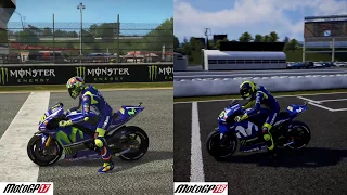 MotoGP 17 Vs MotoGP 18 (Comparison)
