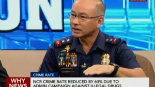 NCR crime rate reduced by 60% due to admin campaign against illegal drugs